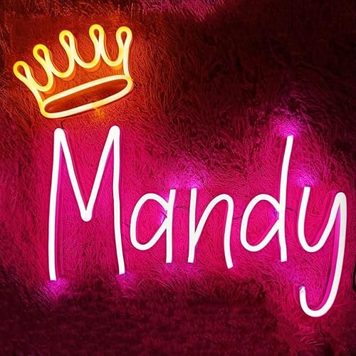 Miniatura 4 de CiCiYours - Letreros de neón LED, hechos a mano, para boda, fiesta de cumpleaños, hogar, habitación, tienda, logotipo, bar, novia, regalos, nombre,