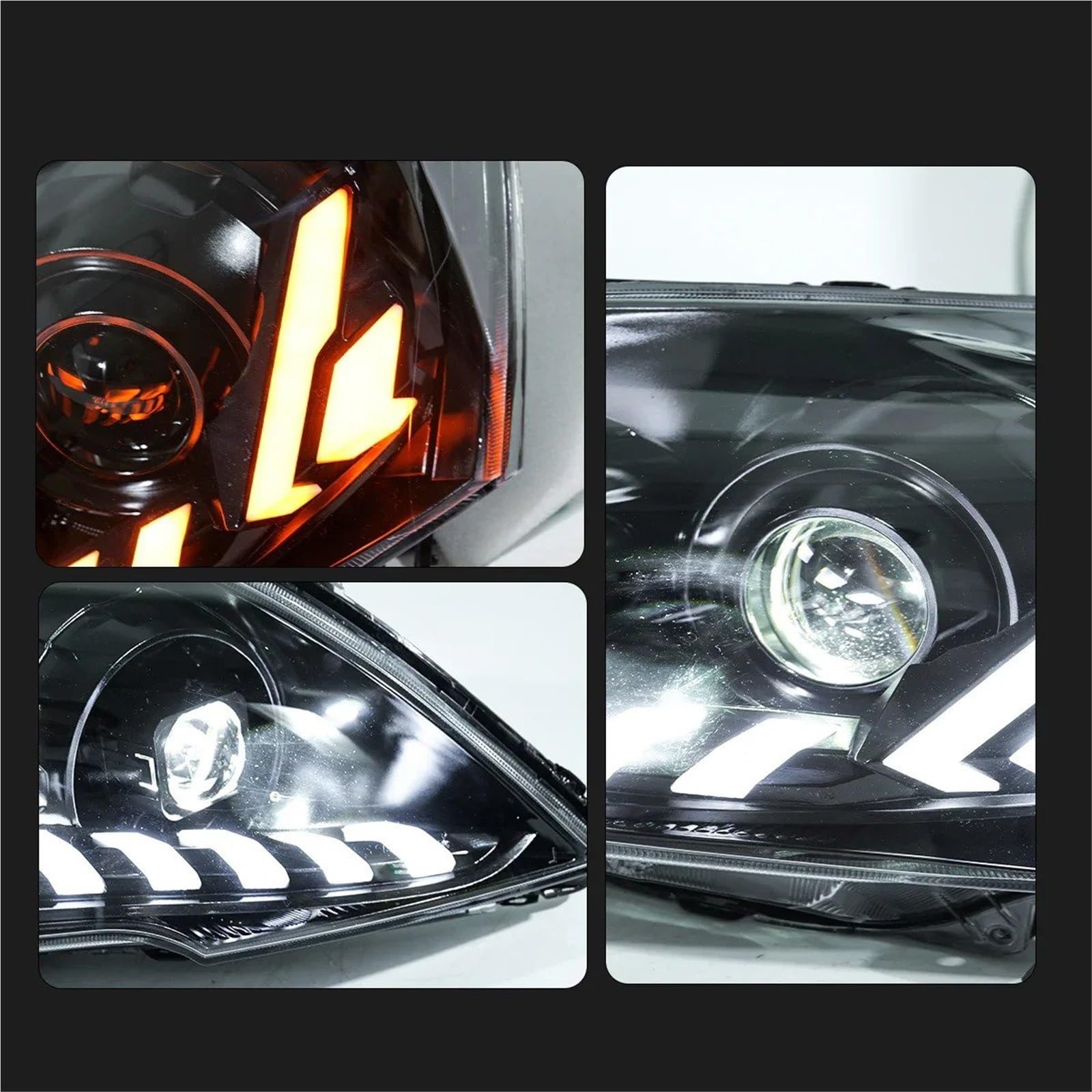 Fari Anteriori per CRV 2007-2011, proiettori, luci diurne, Accessori per Auto, Gruppo Ottico Anteriore.