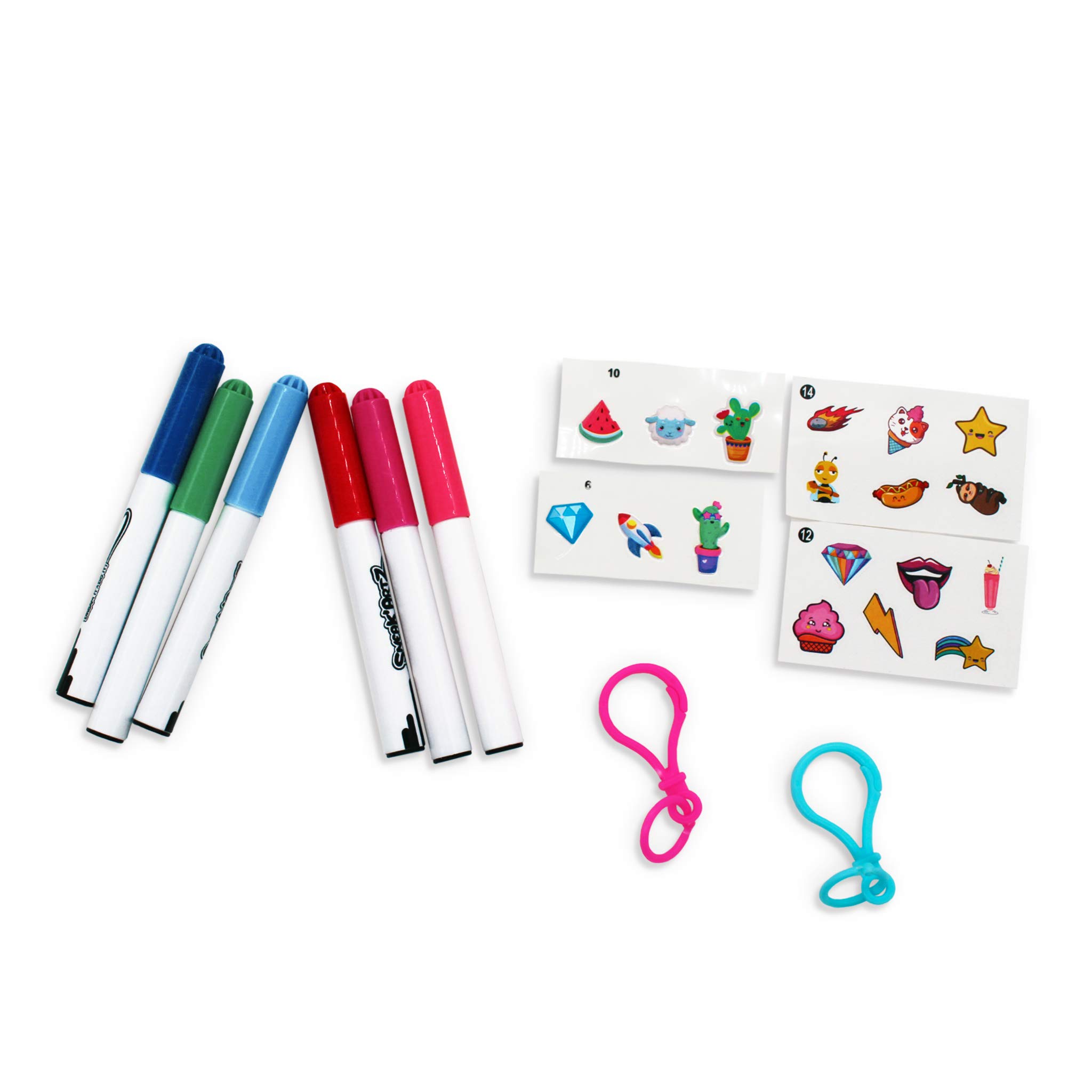 Sneak'artz Shoebox Anis Et Violette - Kit Créatif Personnalise Tes Baskets Dès 5 Ans