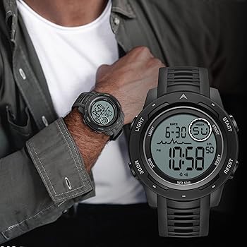 Amazon.co.jp: ShunkanSai 腕時計 メンズ デジタル スポーツウォッチ