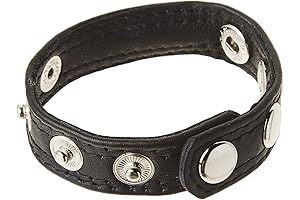 Speed Snap Leather Cock Ring for Intense Pleasure and Enhanced Performance