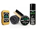 SYHRIK Black Liquid shoe polish & Paste polish, Shoe Brush, Shoe Shiner & Shoe Cloth. gallery image