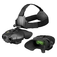 Nightfox Swift 2 Pro Occhiali Visione Notturna | Montaggio sulla Testa | Ingrandimento