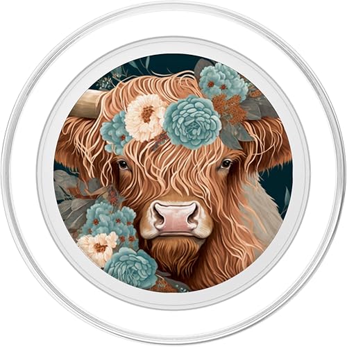 Miniatura 8 de PopSockets PopGrip intercambiables para amantes de las vacas de granjero