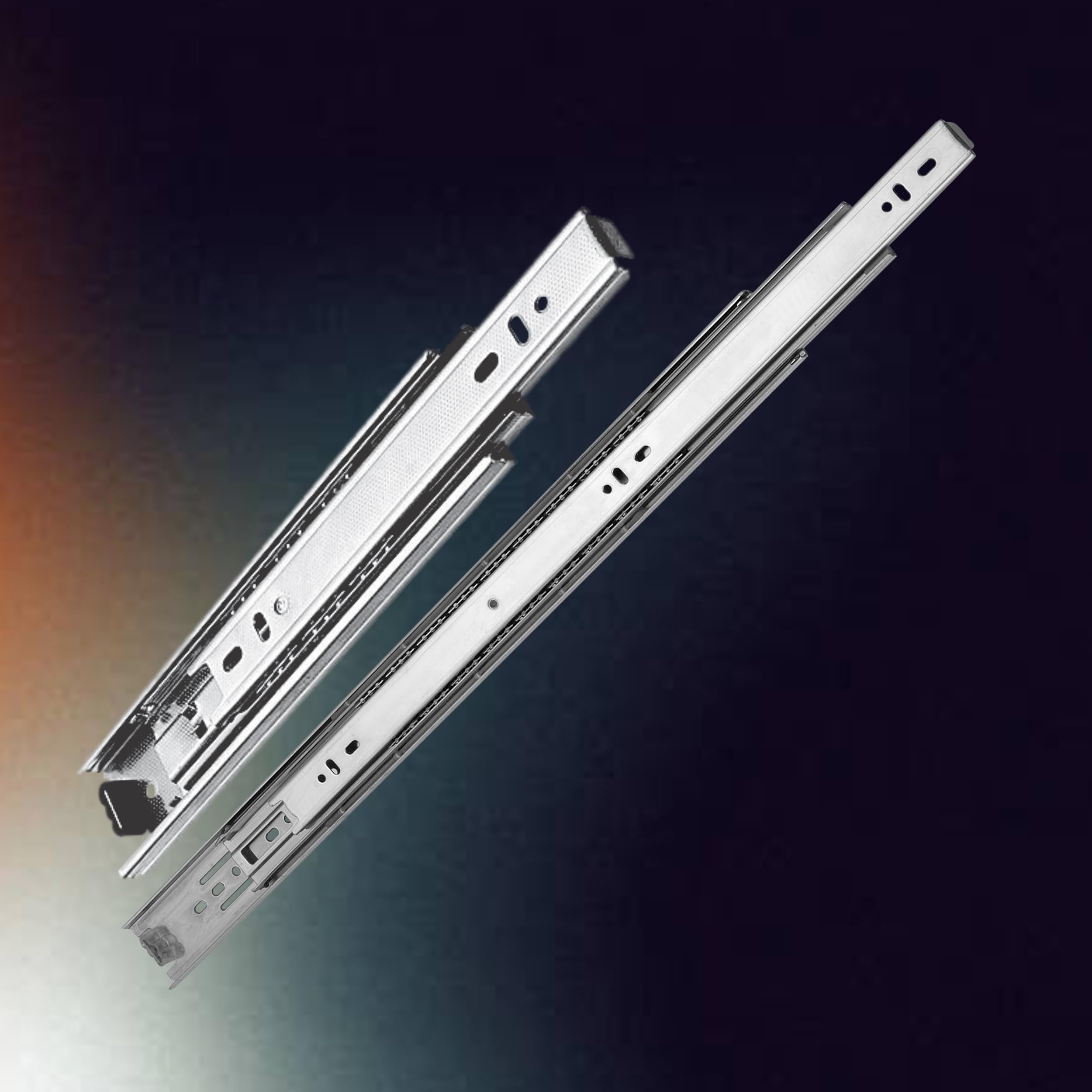 Harrison Telescopic Ball Bearing Eco Slide 0977 | Drawer Channel Stainless Steel | 18 inch Soundless Modular Kitchen Drawer Slides | Rust Free | Load Bearing Capacity 35 kg | Furniture Hardware (B0D9QSPWTX) Amazon Price History, Amazon Price Tracker