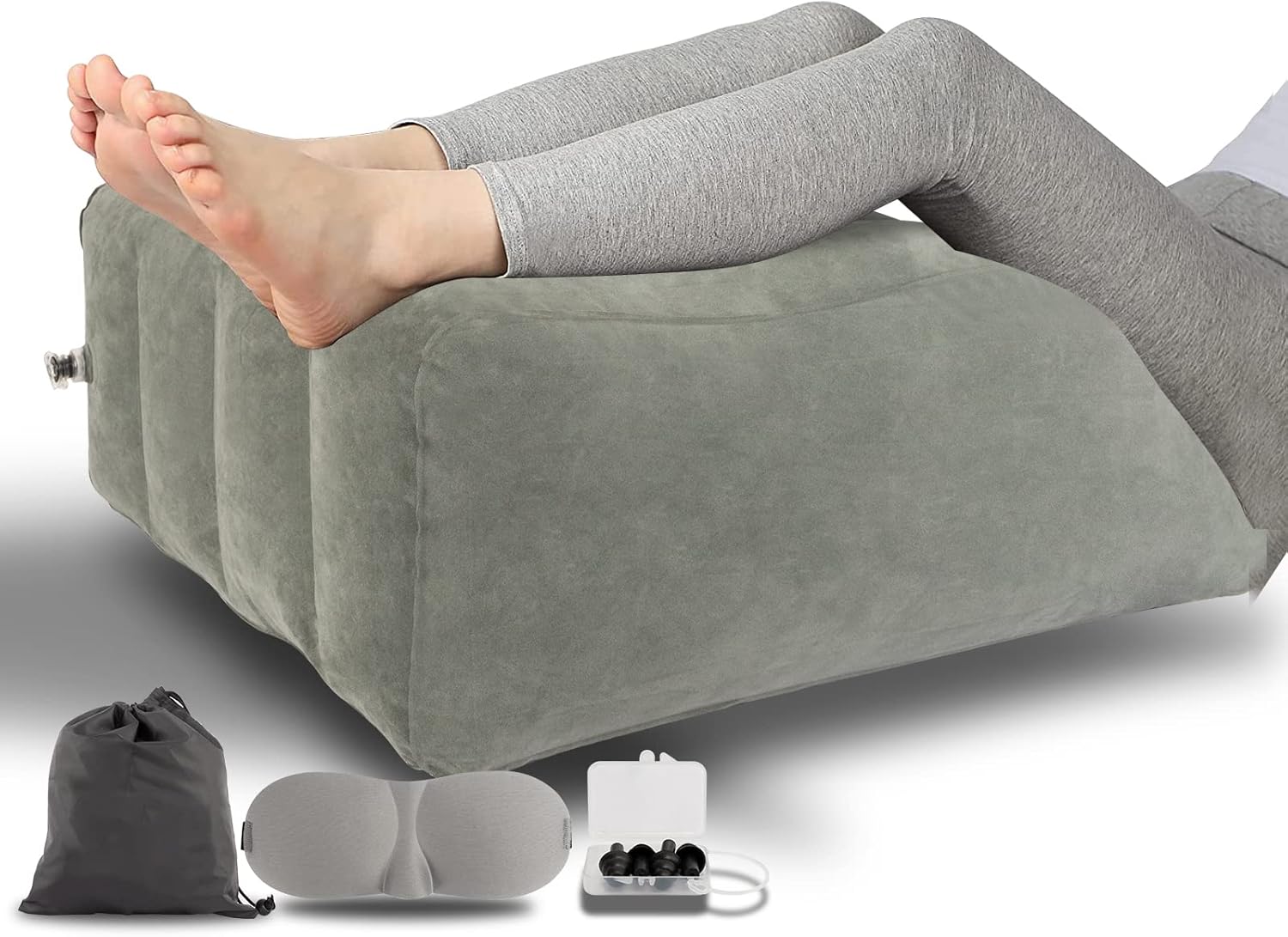 Leg Elevation Pillow Inflatable, Wedge Pillows for Sleeping