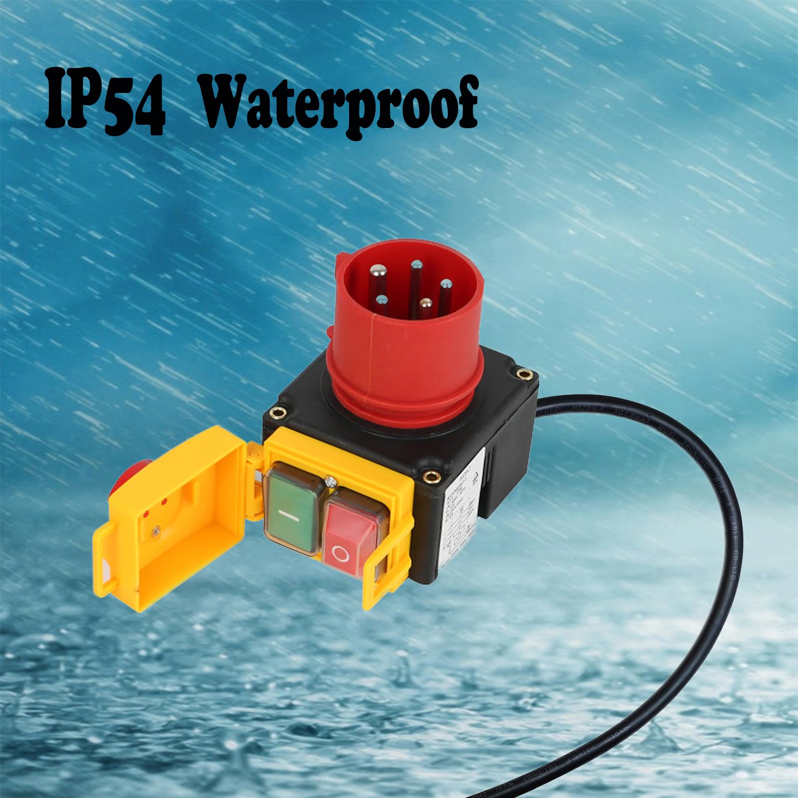 Koa7 Interrupteur De Machine 400 V 3 Phases, Interrupteur Avec