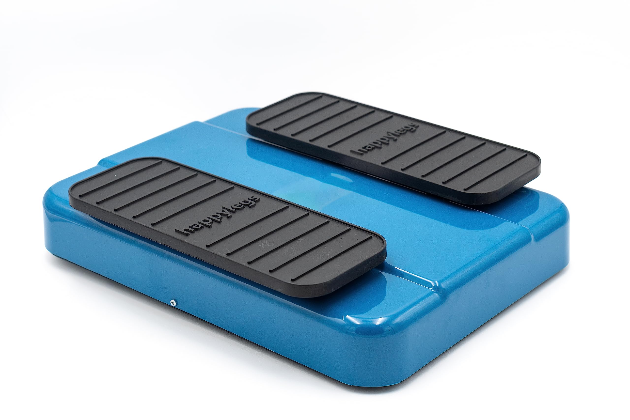 Leg Exerciser While Sitting, with Remote Control for Seniors and People of All Ages for Rehabilitation and Stimulates Blood Circulation - Blue - Made in Spain