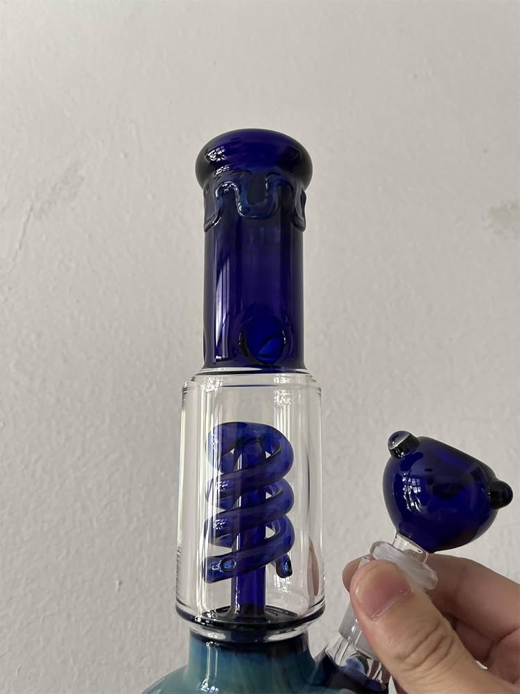 Amazon.co.jp: Honey Glass Hookahs ガラスボング (水パイプ) 11インチ