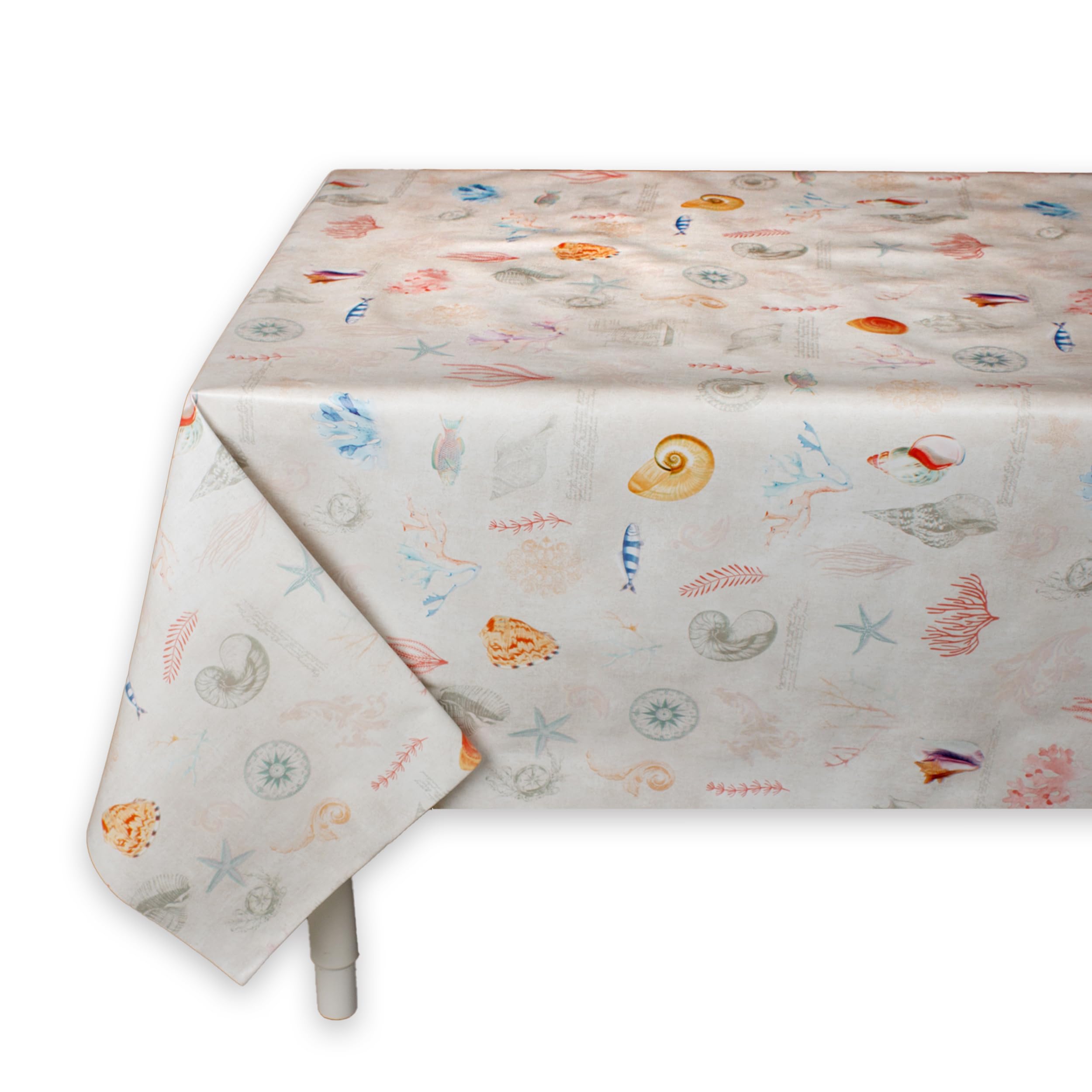 BESCH Mantel PVC Rectangular Impermeable Lavable y Fácil de Limpiar Certificado Oeko-Tex® Standard 100 - Mantel Hule Antimanchas para Mesas Tamaño 100x140cm — view 33