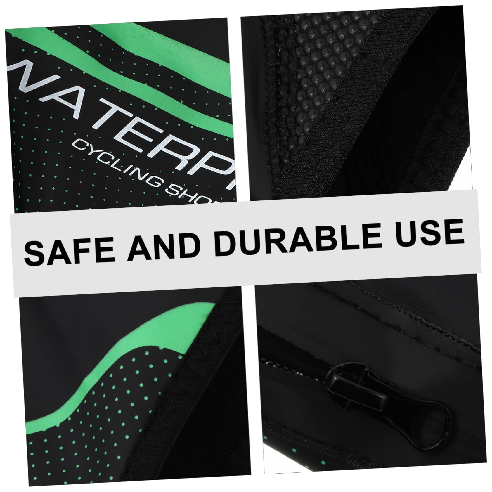 Cubrezapatos Ciclismo Impermeables Unisex con Protección contra Viento Forro Térmico Grueso para Invierno Ajustables Reflectantes para Seguridad Nocturna