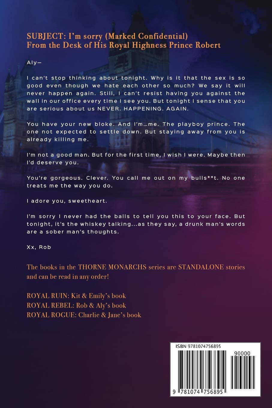 Royal Rebel: An Enemies-to-Lovers Romance (Thorne Monarchs) - Image 2