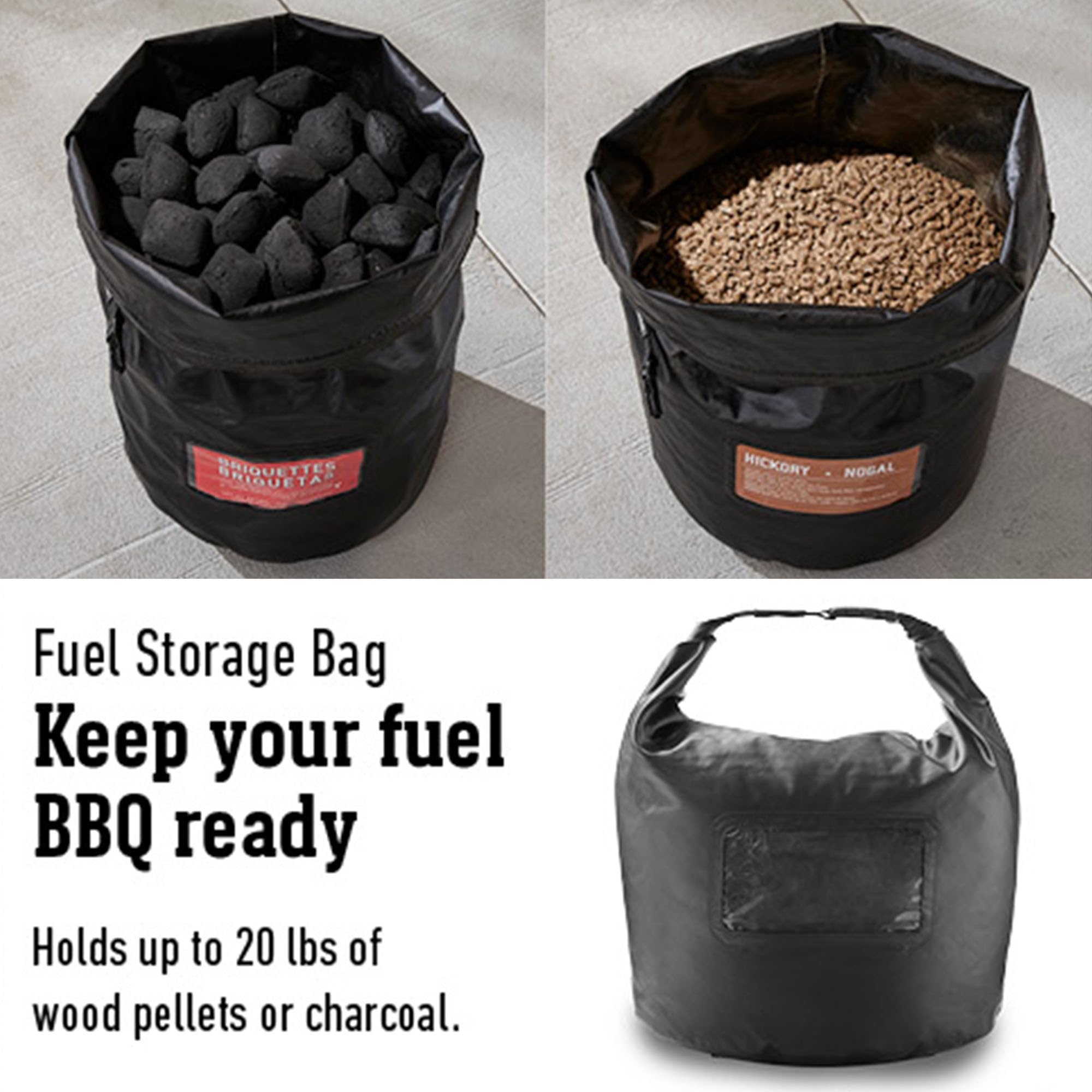 Weber 7007 Fuel Storage Bag, Black