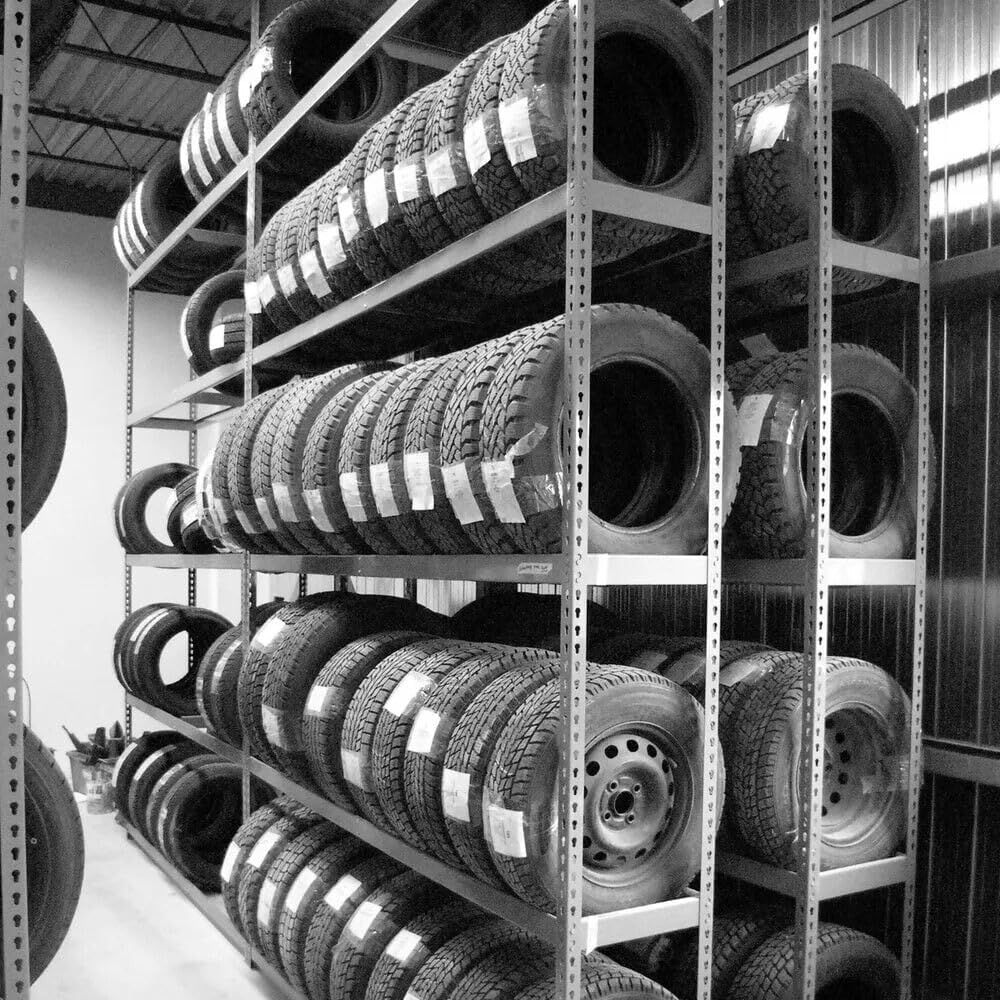 MARTINS 5-Tier Tire Storage Rack For Passenger & Light Truck Tires - 88 x 16 x 150''