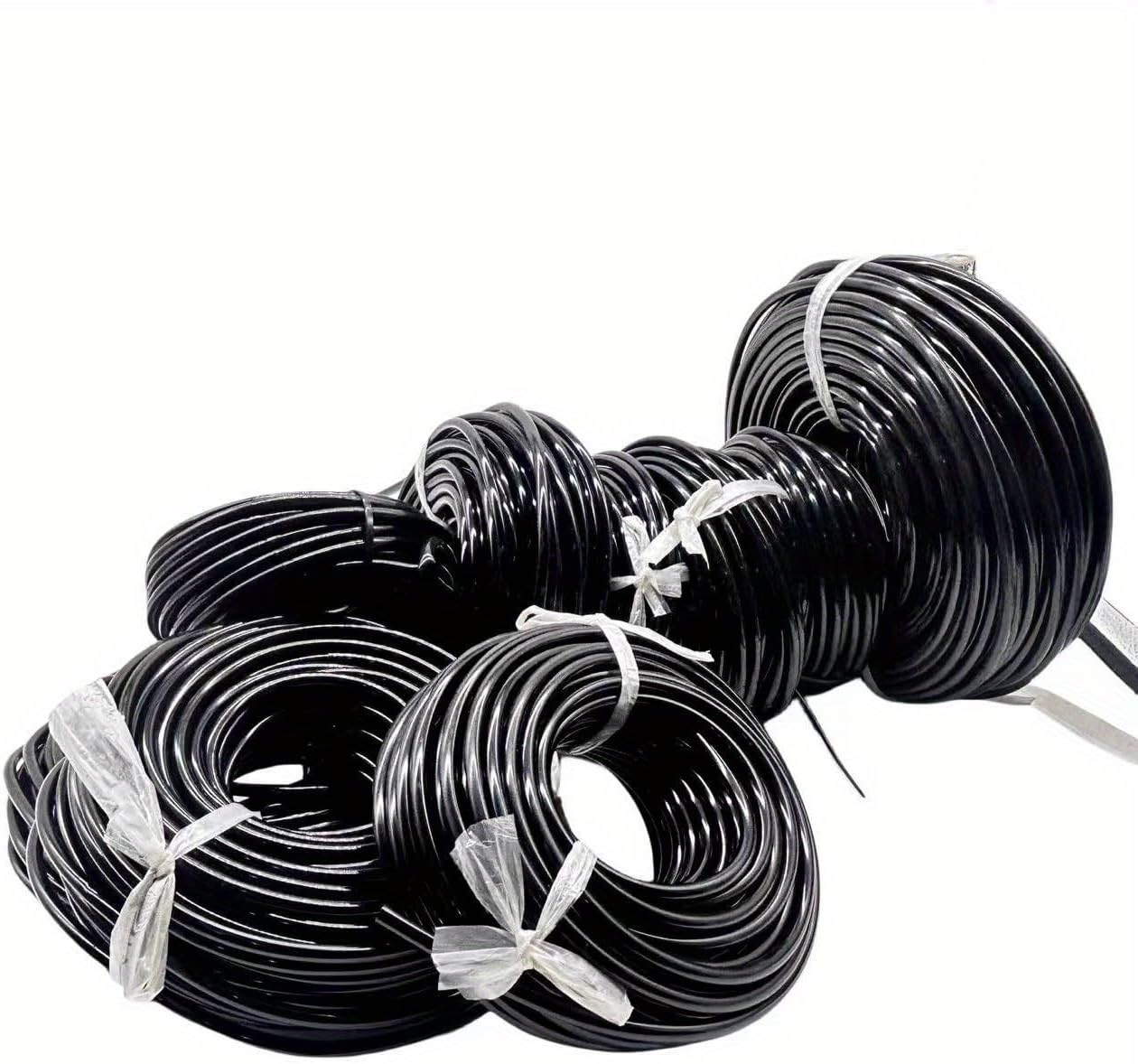 1/4 inch Blank Distribution Tubing Drip Irrigation Hose, 200ft Roll