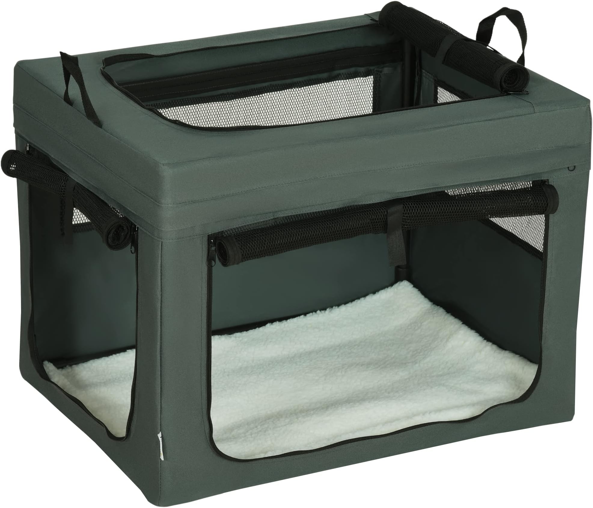 Petbarn Portable Soft Fabric Pet Carrier Folding Dog Cat Puppy Travel