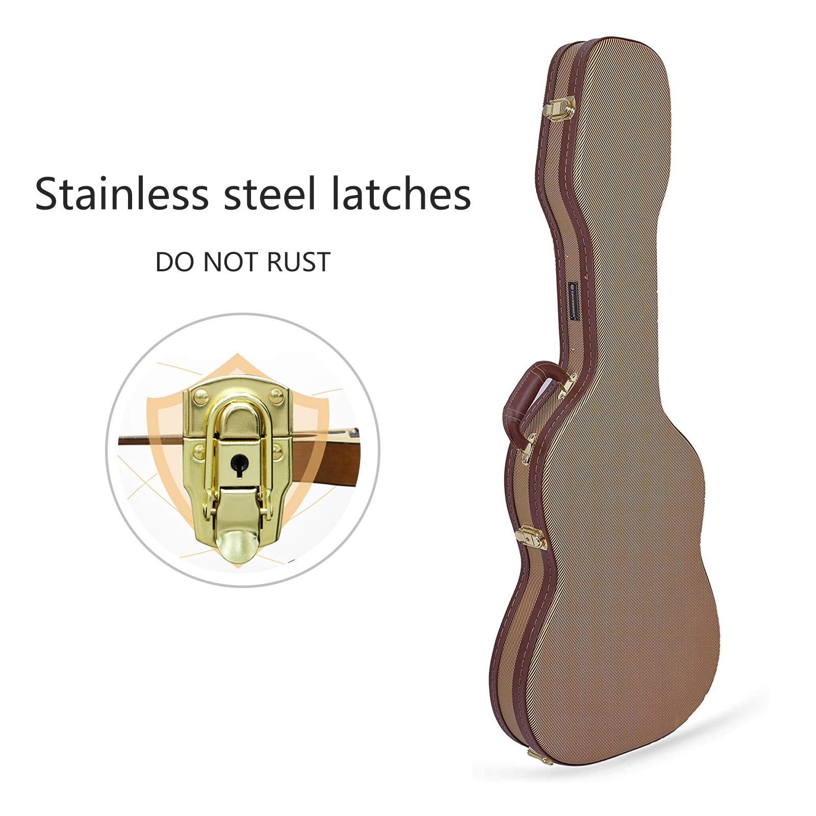 Crossrock E-Gitarrenkoffer für Telecaster/Stratocaster – Vinyl Tweed (CRW620STTW)