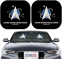 Vista 18 de Maizi - Parasoles delanteros para auto de 2 piezas, ajuste universal para parabrisas delanteros que se adaptan a la mayoría de los cupés, sedanes