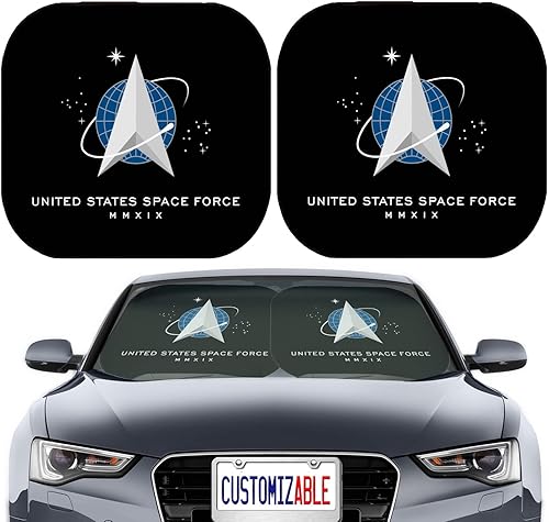 Miniatura 18 de Maizi - Parasoles delanteros para auto de 2 piezas, ajuste universal para parabrisas delanteros que se adaptan a la mayoría de los cupés, sedanes