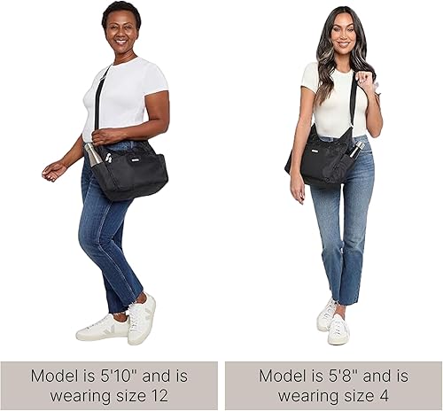 Vista 4 de Baggallini Bandolera Hobo esencial