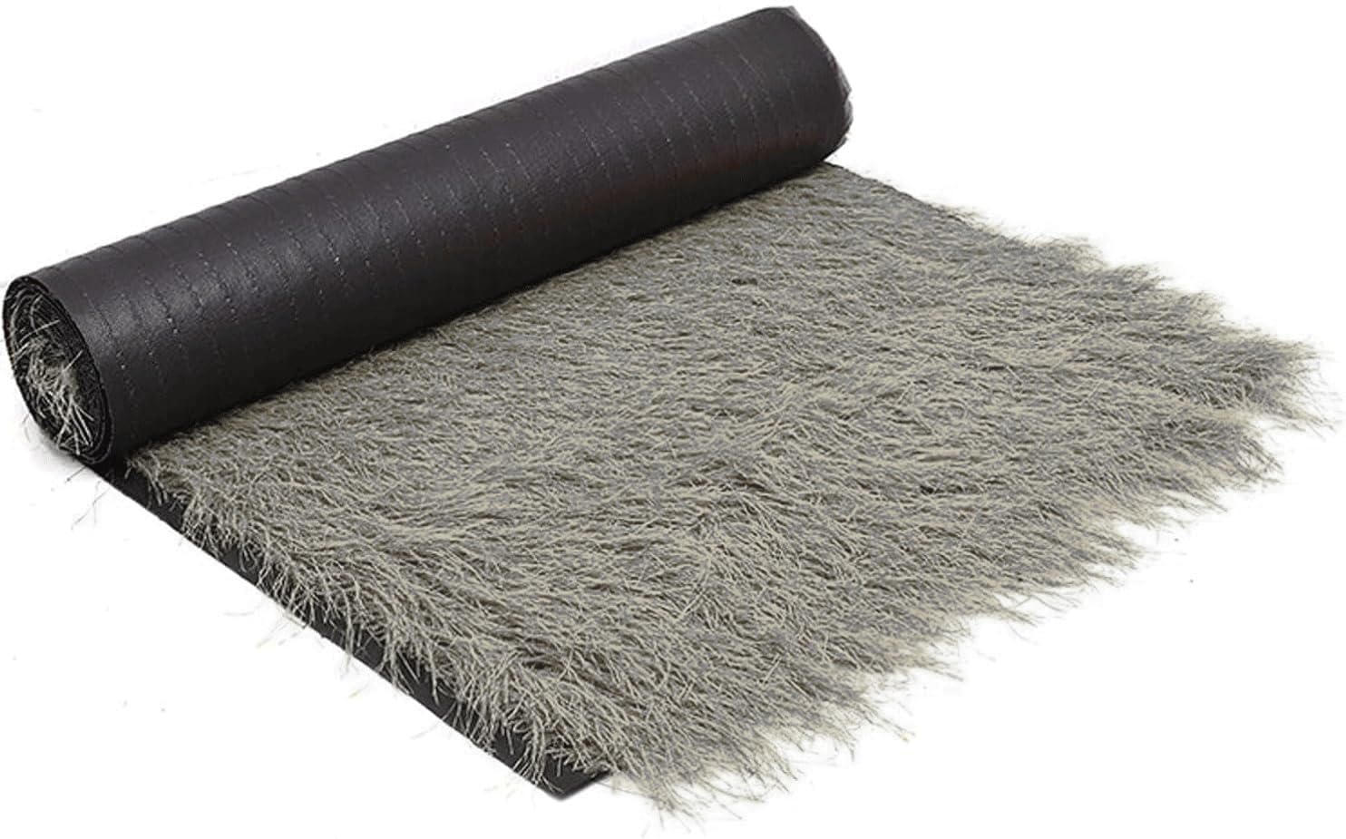 Chaume artificielle ignifuge et étanche pour couverture de pergola