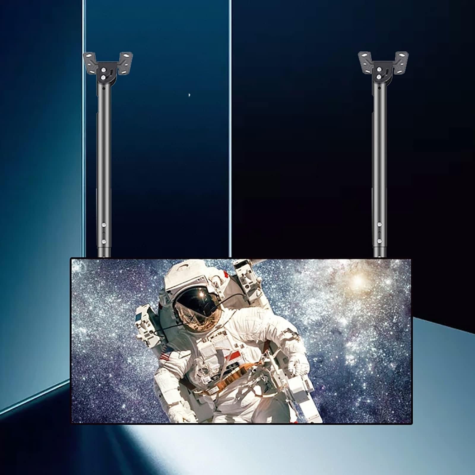 Support d'écran mural et plafond inclinable pour grand téléviseur LED 55 65 75 86 pouces