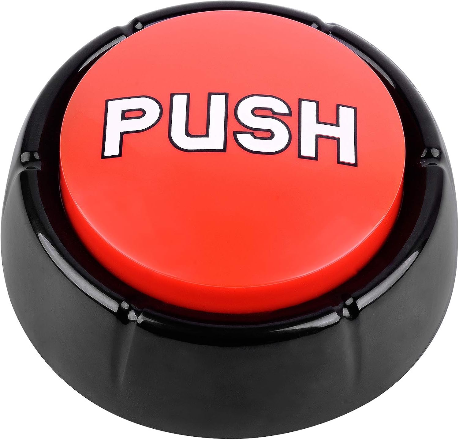USB Sound Button–Make Your Own Button By Uploading Audio Files Direct – Fits 100+ Recordings Easy–Top Recordable Quality Playback-Funny Novelty Office Desk Gag Gift– BATTERY+USB CABLE INSIDE