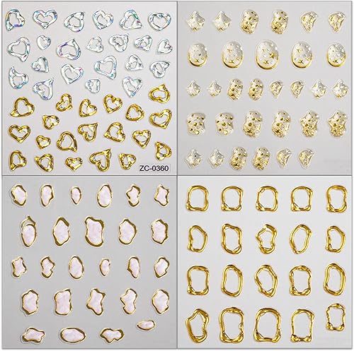 Miniatura 6 de 5 hojas de calcomanías 5D bronceadoras para arte de uñas, conchas de cola de pez en relieve, calcomanías autoadhesivas para uñas, flores, corazón,