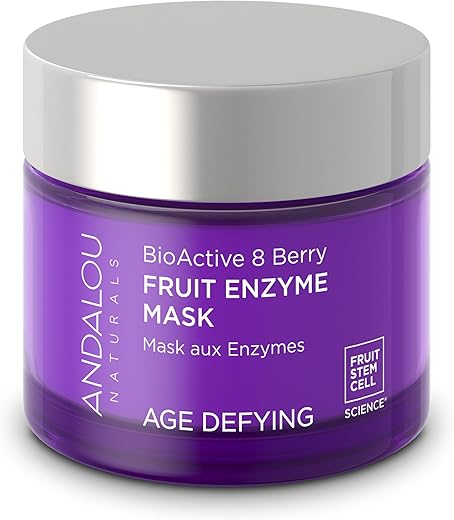 オーガニック ボタニカル パック マスク フェイスマスク ナチュラル フルーツ幹細胞 「 BA マスク 」 ANDALOU naturals アンダルー ナチュラルズ [並行輸入品]