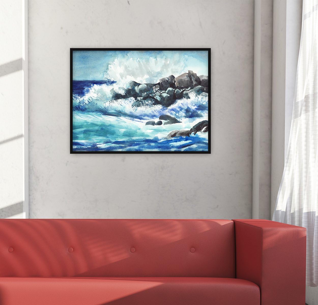 MCS Original Poster 18x24 Inch Frame, Black (23834)