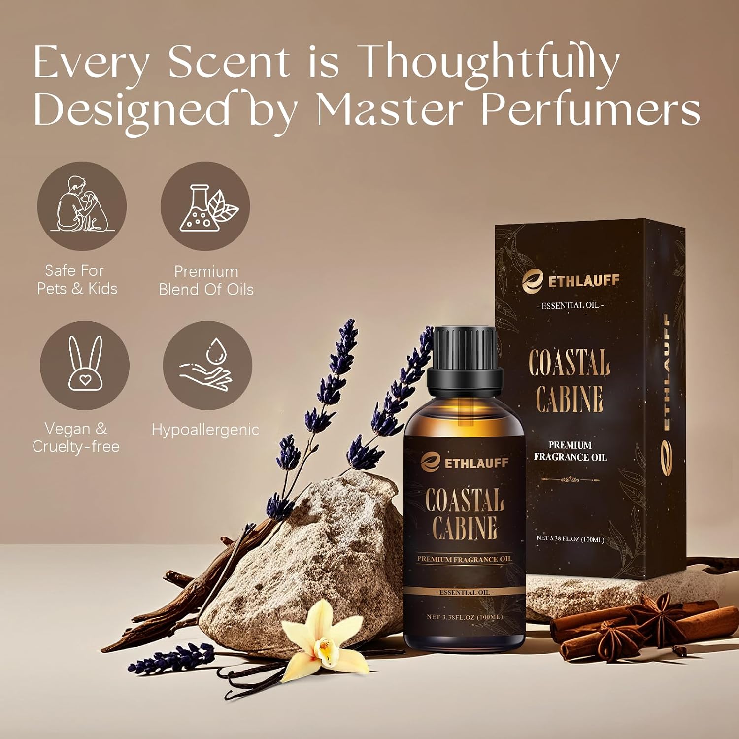 Hotel Diffuser Oil Coastal Cabana Fragrances Inspired by 5-Star Hotel Scent