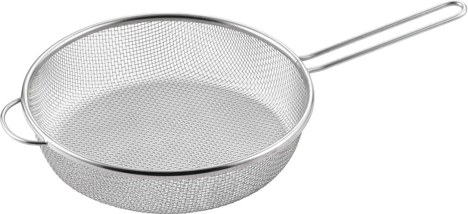 Yoshikawa YJ2820 Cooking Iroha Boiled Colander for Frying Pans, 9.8 inches (25 cm), Stainless Steel