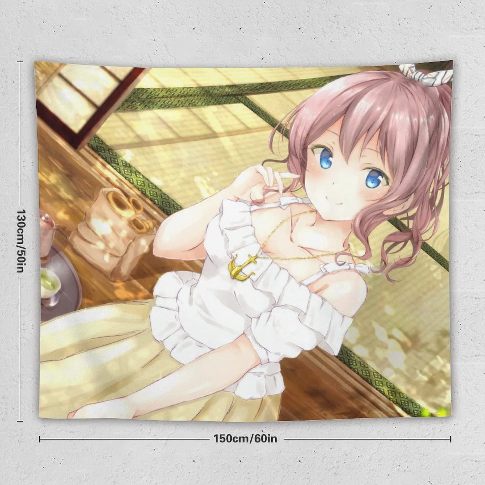 Amazon.co.jp: バンドリ！山吹 沙綾 タペストリー かわいいアニメ柄 壁