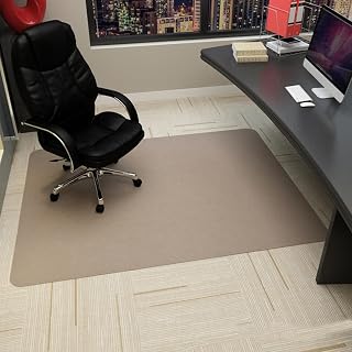 Office Chair Mat for Hardwood Floor for Rolling Chairs Anti-Slip Computer Gaming Chair Mat Rectangle Floor Protector Rug Anti Slip Washable Protection Mats