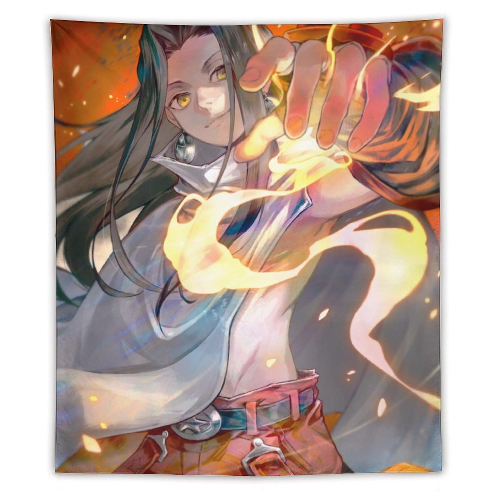 シャーマンキング S賞 選べる等身大布ポスター ハオ Amazon.co.jp: タペストリー シャーマンキング ハオ 布ポスター 大判