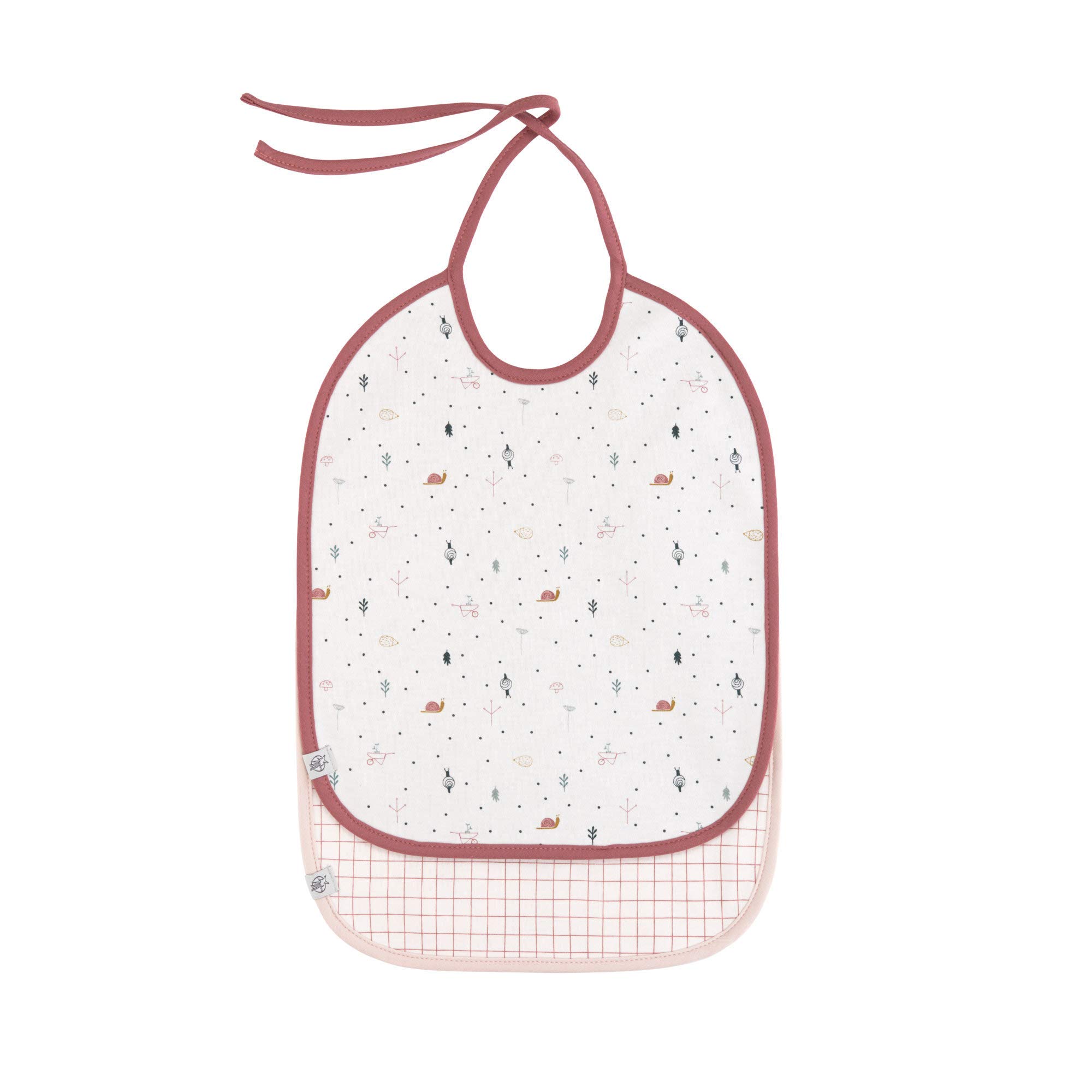 LÄSSIG Medium bib Set 2 pieces with binding/Garden Explorer girls