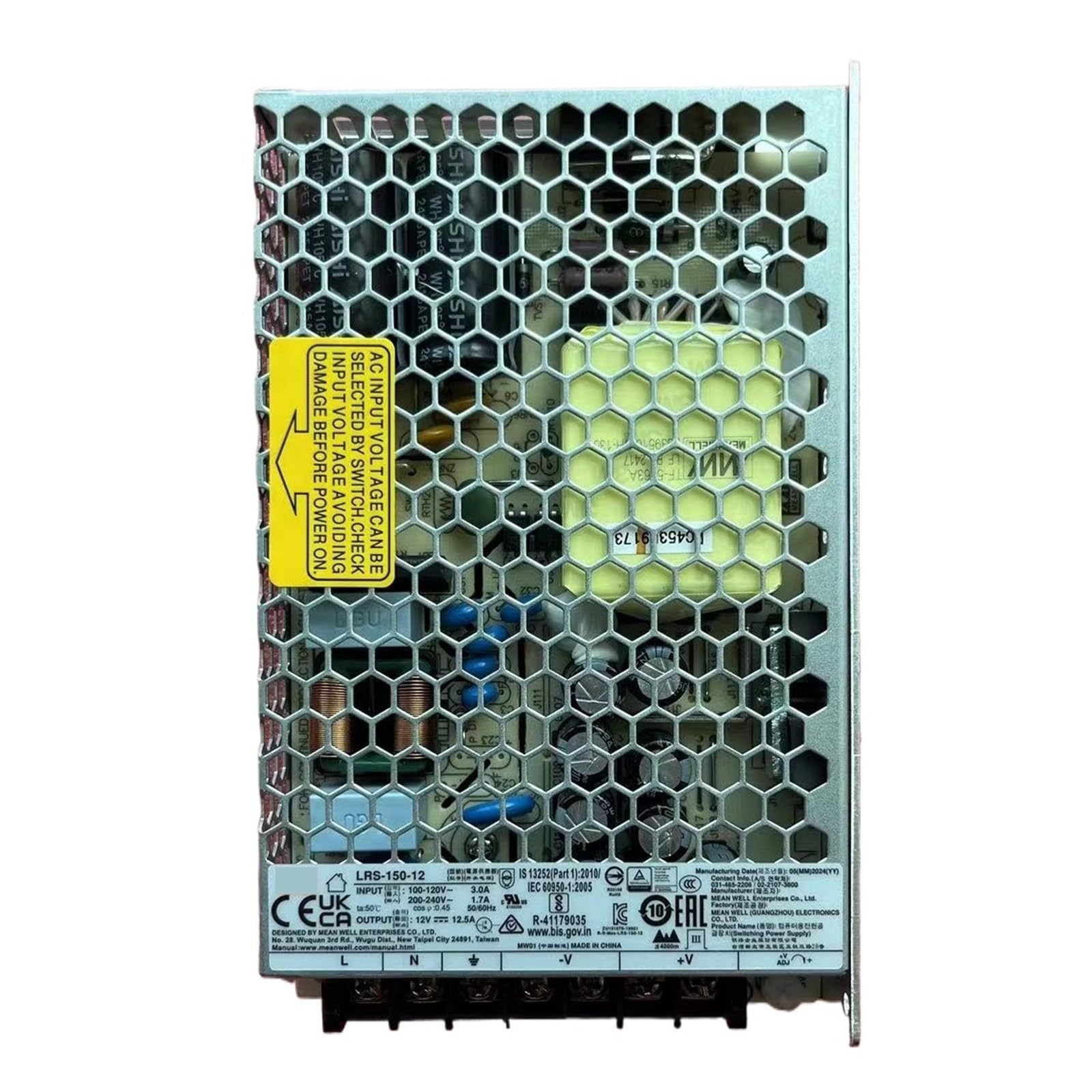 Alimentation LRS-150-48 pour système de vidéosurveillance domestique et domotique