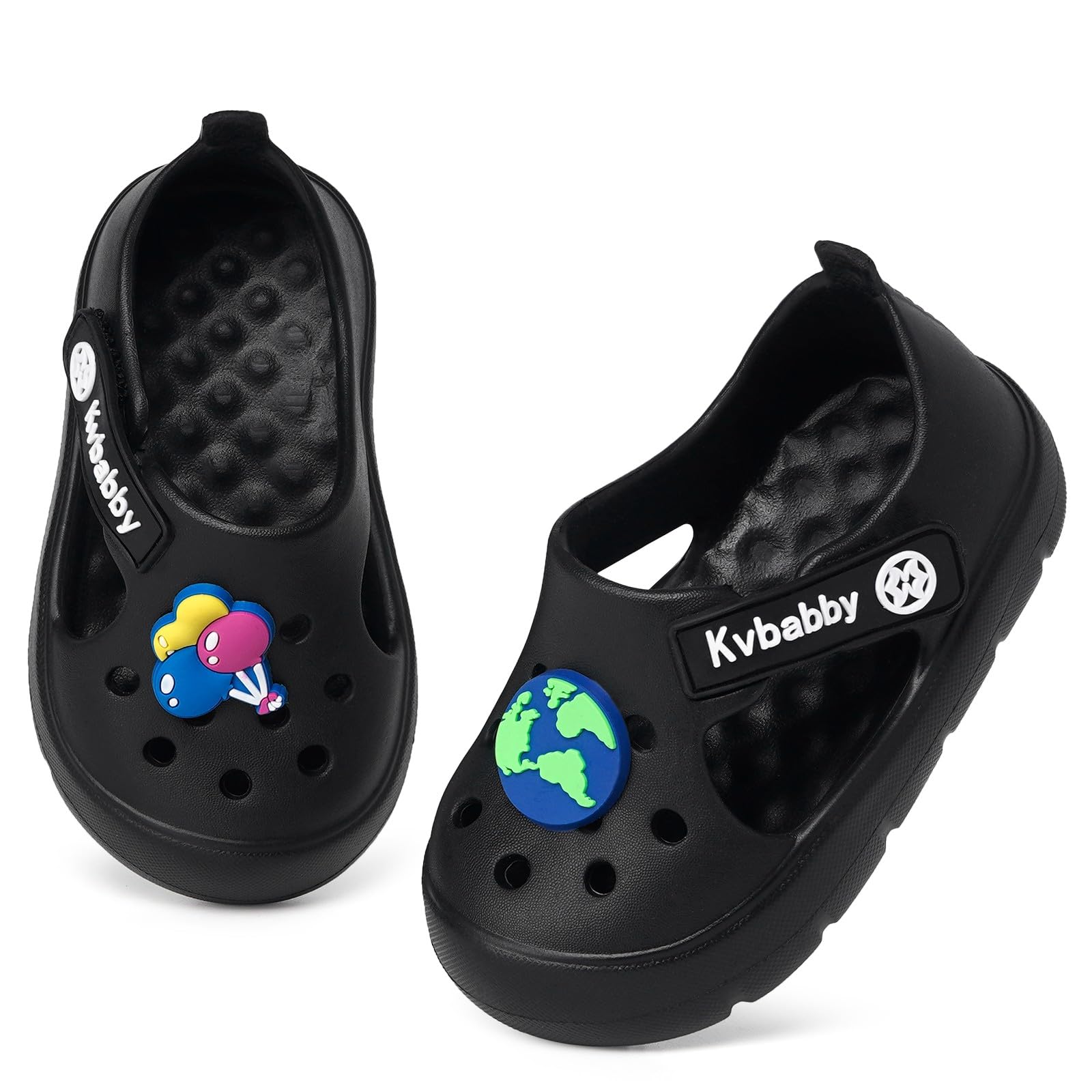 KVbabby Baby Toddler Water Shoes Kids Boys Girls Swim Pool Aqua Shoes Infant Beach Walking Sandals Breathable Sneakers(Baby/Toddler)