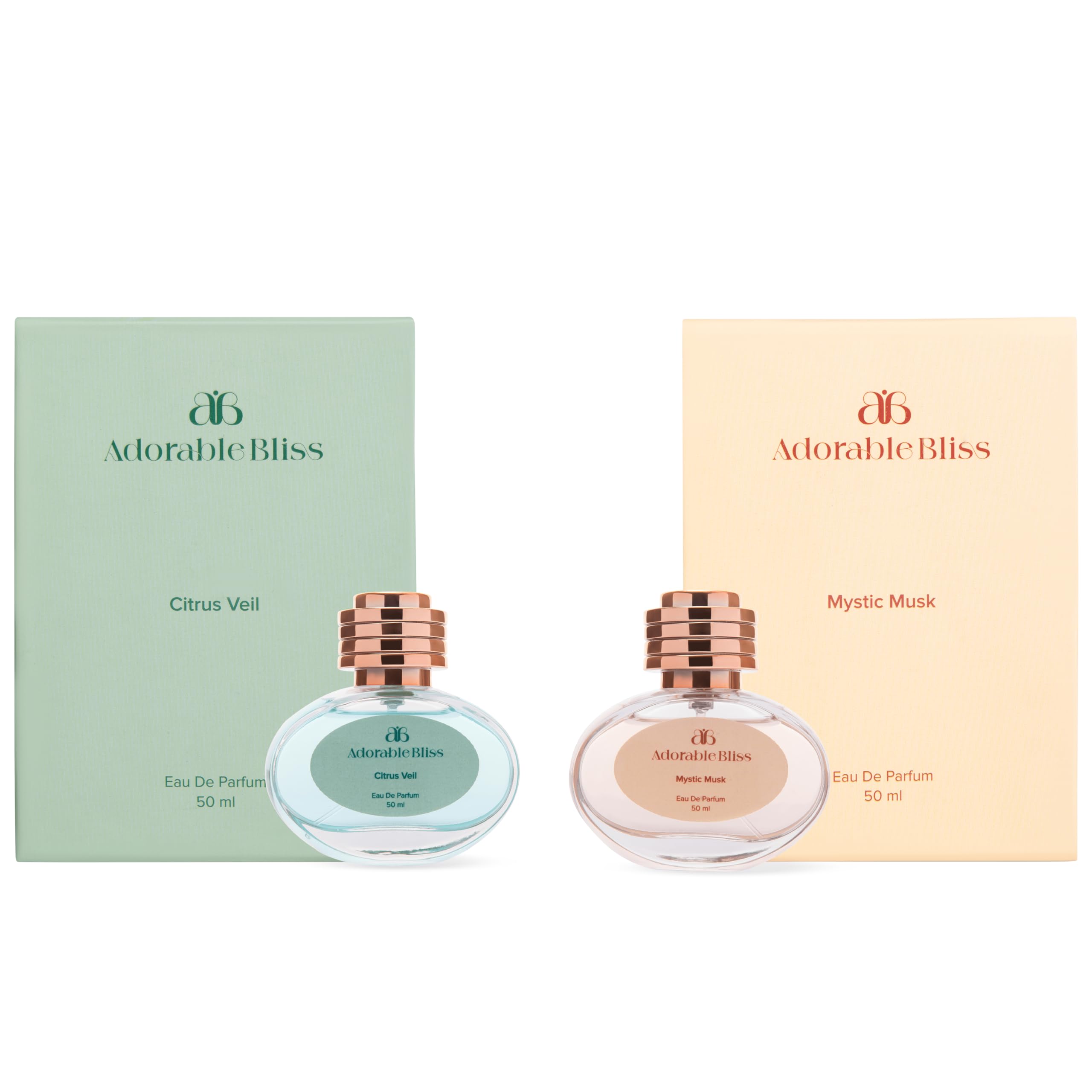 Combo of Citrus Veil & Mystic Musk Eau De Parfum For Women | Long Lasting Women Perfume | Luxury Gift For Her | Best Fragrance for All Occasion 50ML (Set of 2)-image-32
