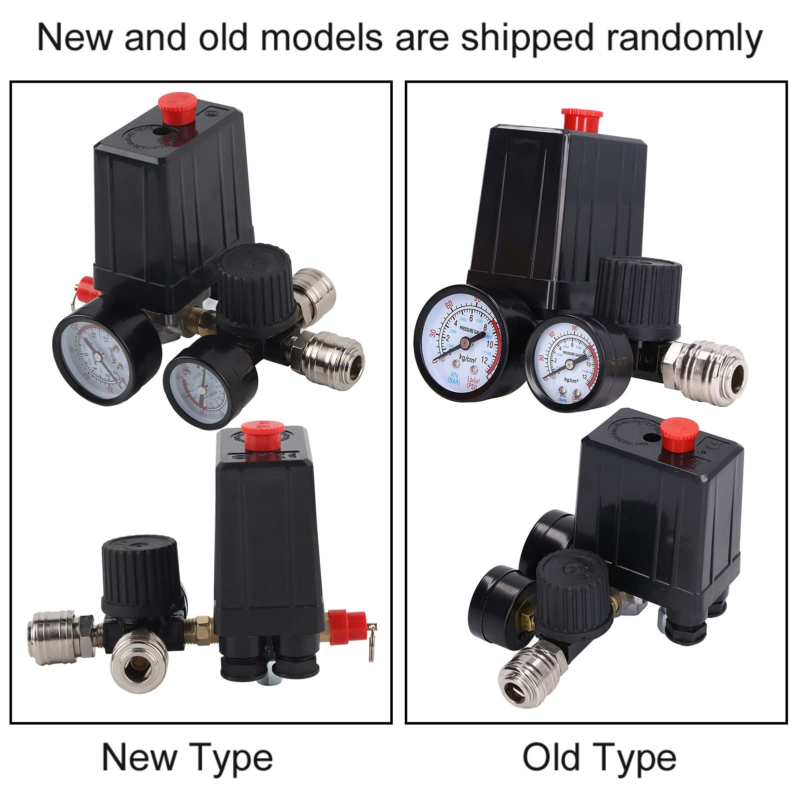 Compressore Aria Con Pressostato E Valvola Di Regolazione - Piccolo E Preciso Per Officina - Foto 11