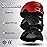 Odoland Ski Helmet and Goggles Set for Adults & Youth, Snowboard Helmet with Goggles - Shockproof Winter Sports Helmet with Protective Shell for Men, Women & Teens, Red, M