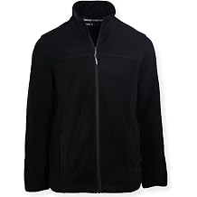 Swiss Alps Kids Boys Full Zip Polar Fleece Jacket Ultra Soft Warm Comfortable Fabric With Zippered Hand Pockets