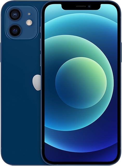 Apple iPhone 12, 128GB, Blue (Renewed)