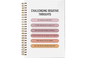 Challenging Negative Thoughts: Your Therapeutic Journal for Mental Clarity and Healing