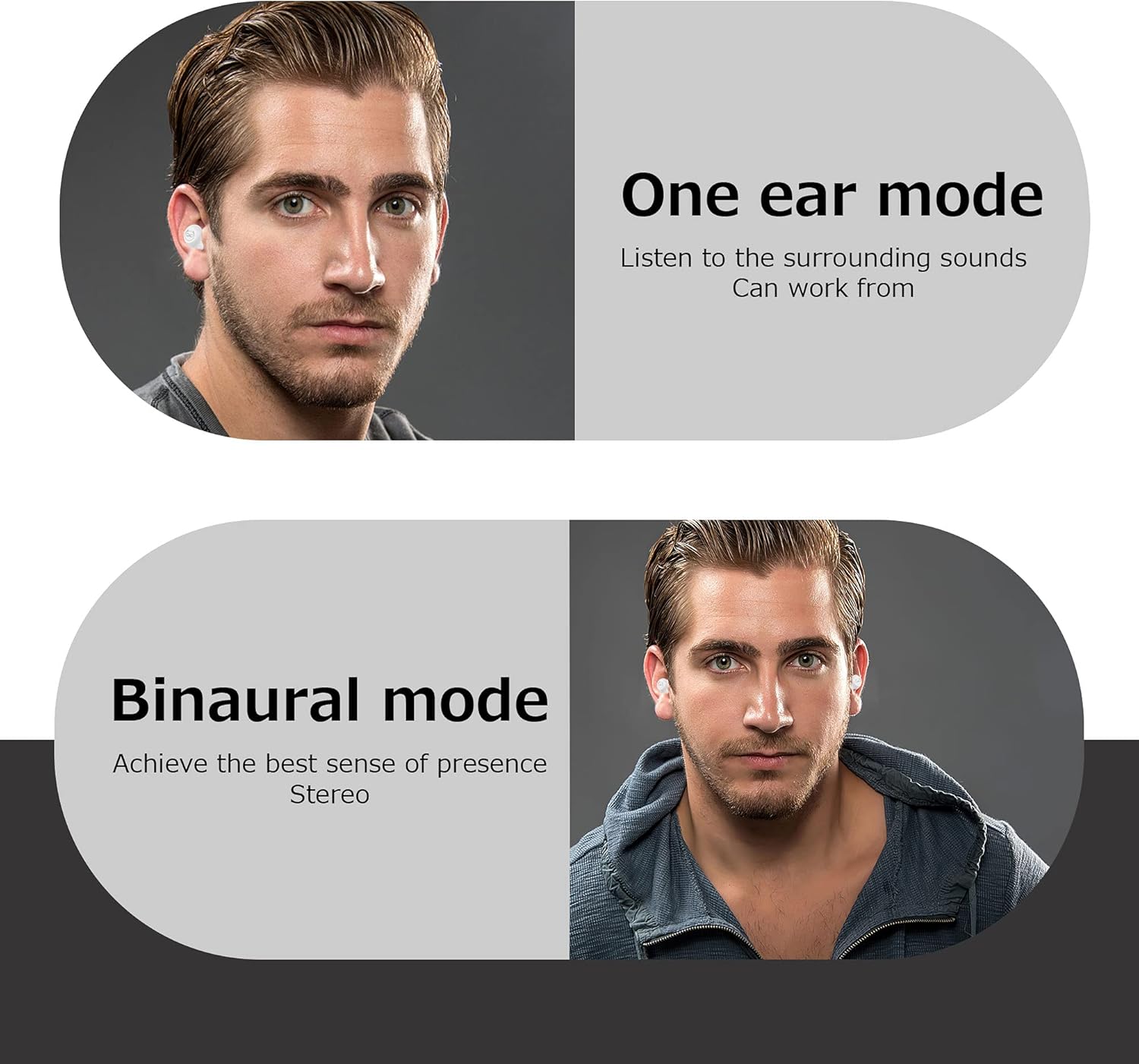 Wireless Earbuds for kids,Cute Hasky Design Earbuds for Phone, IPX5 Waterproof Stereo Headphones in Ear with Mic and Charging Case, 36H Playtime Touch Control True Wireless Bluetooth Earphone. - Image 5