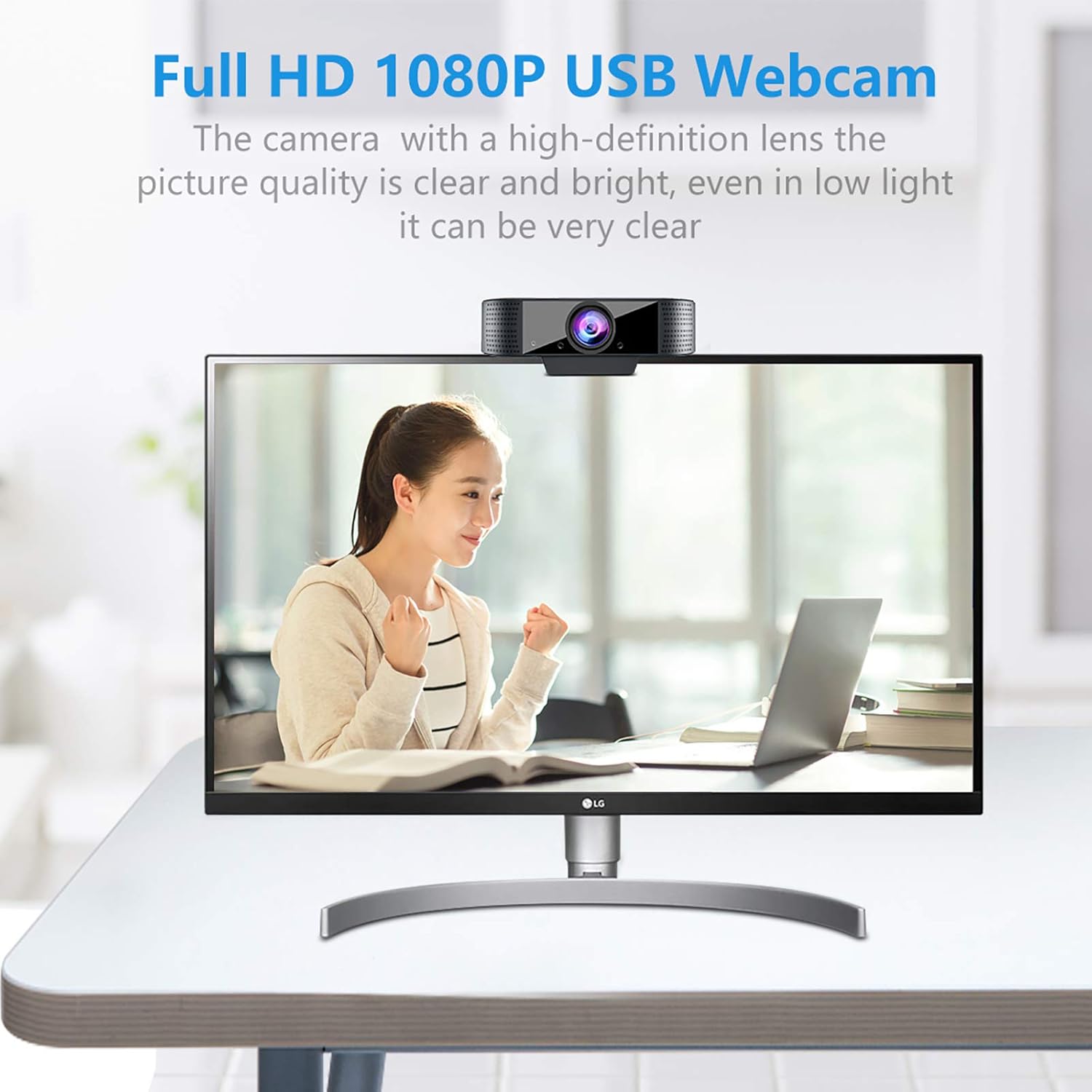 Flash Deals - 70% OFF 1080P Webcam with Microphone,OVIFM Full HD Web Cam for PC/MAC/Laptop/Desktop, Plug and Play USB Web Camera,Streaming Webcam for YouTube,Skype,Zoom,Xbox One Video Calling,Studying and Conference Hottest Sale 1080P Webcam with Microphone,OVIFM Full HD Web Cam for PC/MAC/Laptop/Desktop, Plug and Play USB Web Camera,Streaming Webcam for YouTube,Skype,Zoom,Xbox One Video Calling,Studying and Conference
