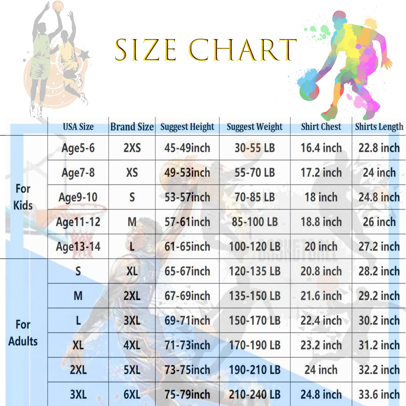 Custom Basketball Shirt and Shorts Set for Youth Adults Personalized Basketball Clothes Jersey with Name Number Team Logo