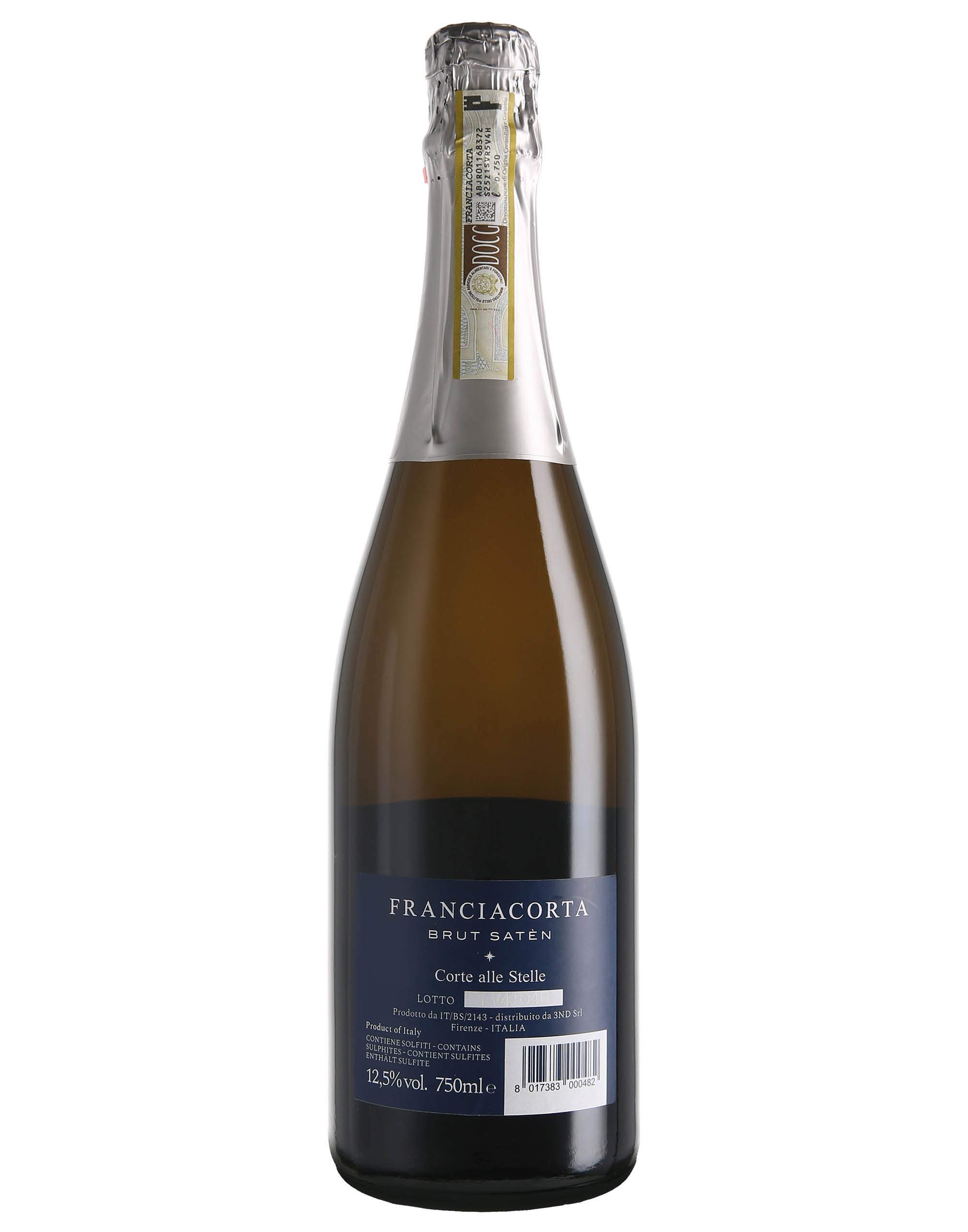 Franciacorta Brut Satèn DOCG - Corte alle Stelle - 1 x 0,75 l.