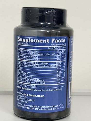 Miniatura 4 de ProHealth NAD+ Triple Boost. Optimización NAD+ bien hecha. Formulado por médicos, triple probado en laboratorio, GMP fabricado en los Estados