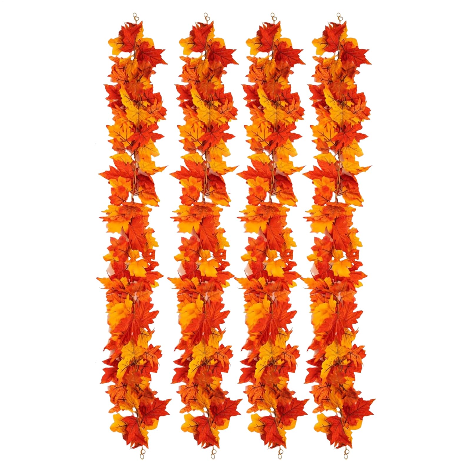 Guirlande d'automne pour manteau de cheminée lot de 4 décorations